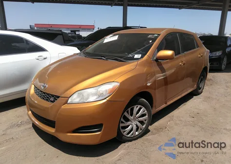 2009 Toyota Corolla Matrix S z USA, uszkodzony, nr VIN 2T1LE40E69C005921